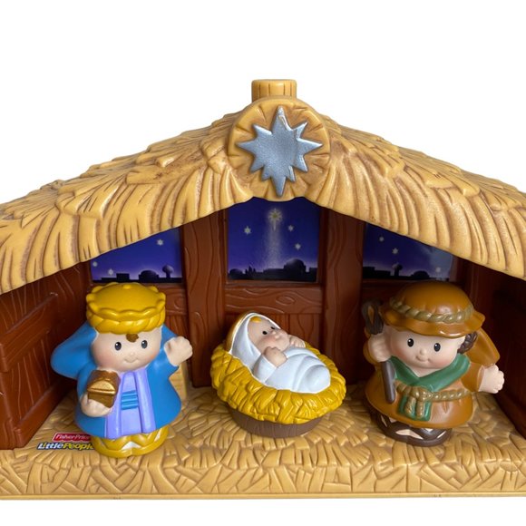 Fisher Price Little People Nativity Set Toy Set Christmas 2008 Partial 5 pieces - Picture 2 of 14